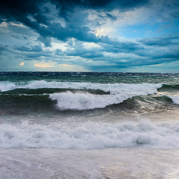 istock View of storm seascape 451824593