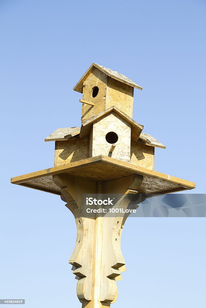 Gardening: Bird House Animal Nest Stock Photo