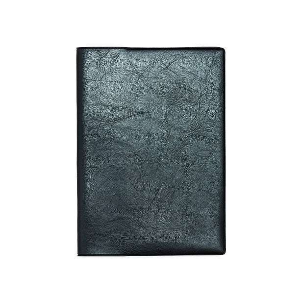 レザーで覆われたノート - leather folder ストックフォトと画像