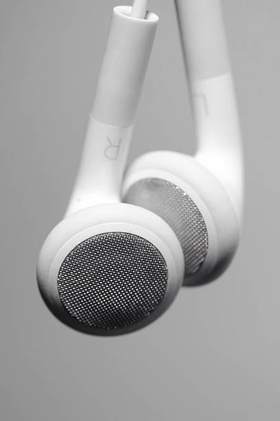 istock Headphones or earbuds for MP3 451827945