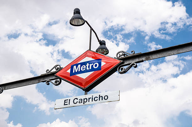 istock metro station in Madrid, Spain 451829219