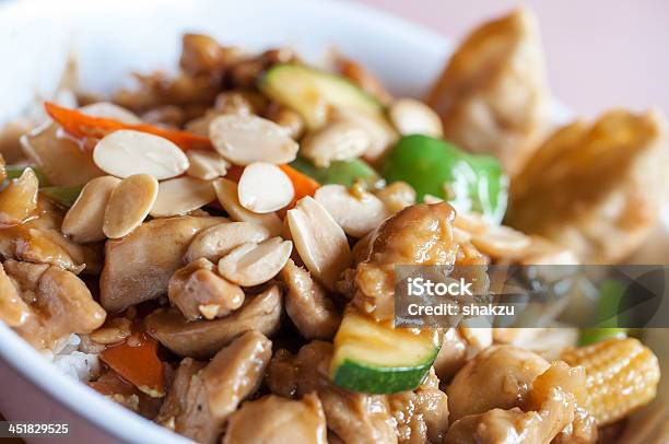 Almond Chicken Stock Photo - Download Image Now - Almond, Bowl, Carrot