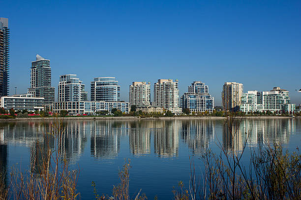 istock Modern condos from across Humber Bay 451829755