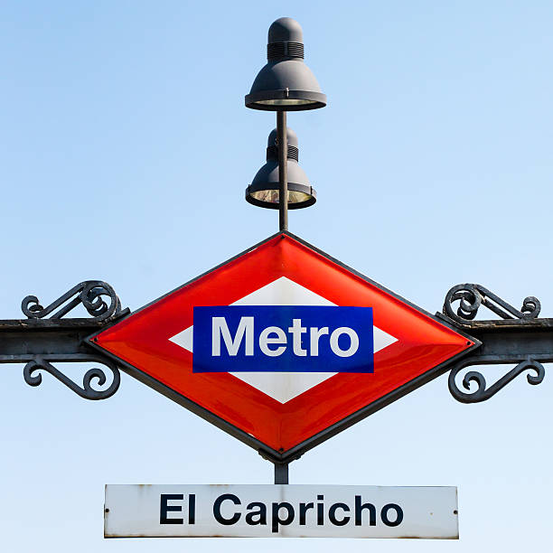 metro station in Madrid, Spain