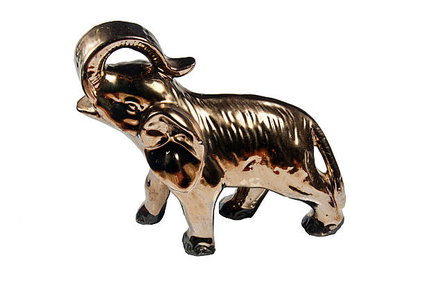 istock metal figure of elephant 451844711