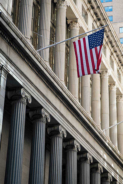 istock Financial District Buildings, New York City 451845201