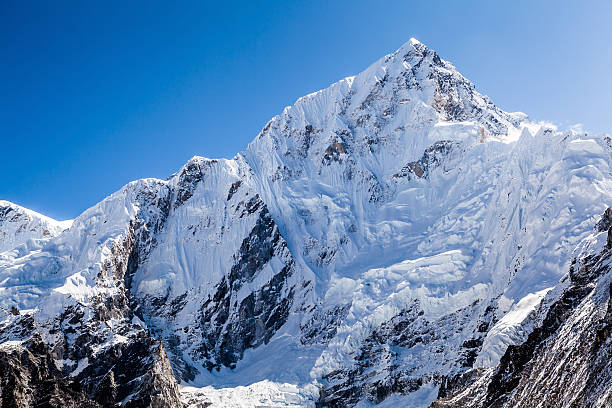 istock Mountain peak in Himalayas, Nuptse 451845645