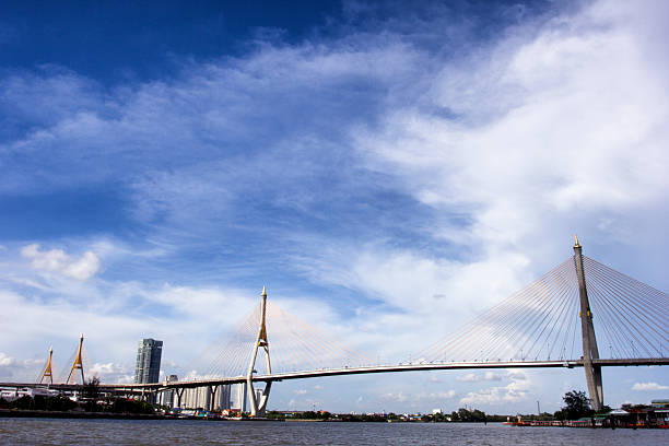 istock Bhumibol Bridge, Samut Prakarn,Thailand 451846027
