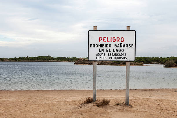 istock sign next to a swamp 451846201