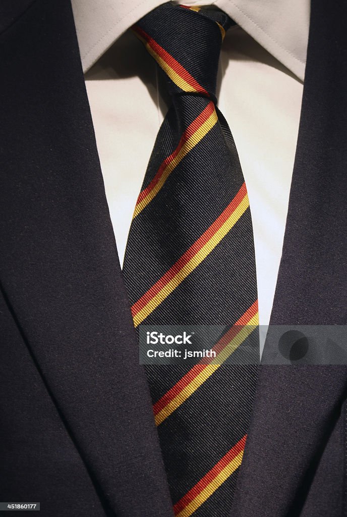 Costume et cravate à la verticale - Photo de Adulte libre de droits
