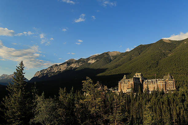 istock Banff Springs Hotel Sunrise 451860189