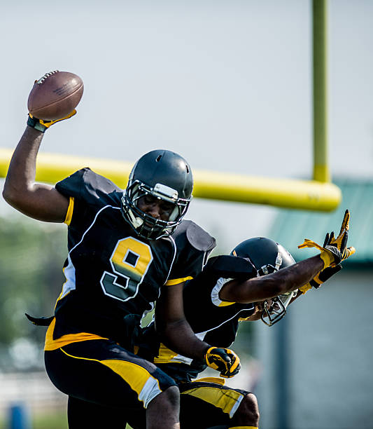 istock Touchdown, American Football Players 451860463
