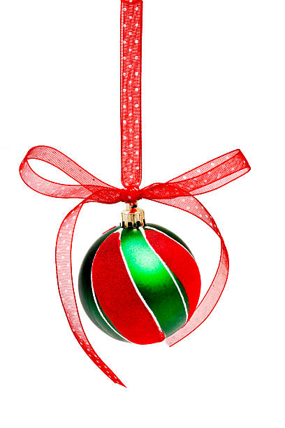 istock Christmas Decoration with Ribbon 451870647