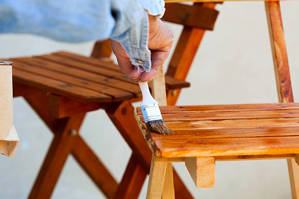 istock Painting chair 451870695