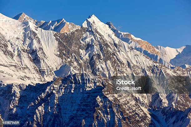 Foto de Annapurna Everest Circuito Nepal Motivos e mais fotos de stock de Alto - Descrição Geral - Alto - Descrição Geral, Ama Dablam, Avalanche