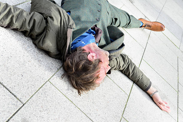 istock Man on street, not moving 451878089
