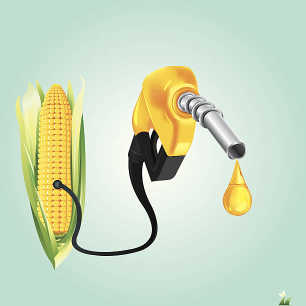 fuel nozzle.vector illustrationen - fillup stock-grafiken, -clipart, -cartoons und -symbole