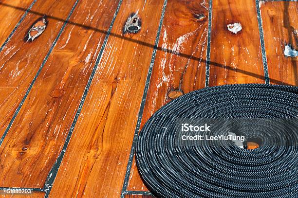 Deck Stock Photo - Download Image Now - Anchor - Vessel Part, Anchored, Boat Deck