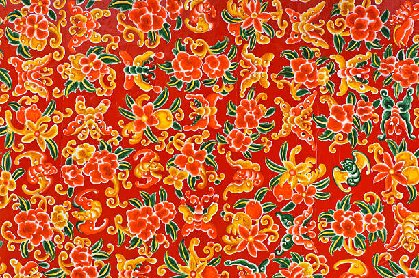 istock Ancient Thai art painting 451881233