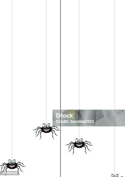 Śmieszna Kreskówka Rodzina Spider - Stockowe grafiki wektorowe i więcej obrazów Ciemny - Ciemny, Czarny kolor, Czołgać się