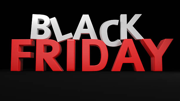 istock 3D block lettering of Black Friday 451887609