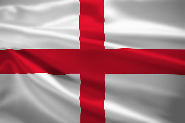 istock Georgia flag blowing in the wind 451897747