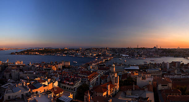 istock Golden Horn and Polarized Sky Panorama 451904545