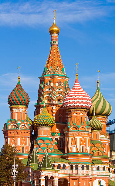 istock Moscow, cathedral of St. Basil's 451920015