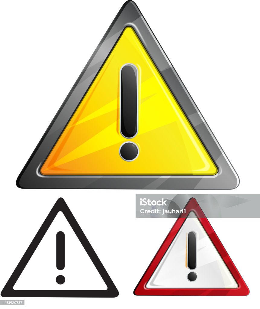 Alert Simbole Alert Symbol Stock Illustration - Download Image Now - Alertness, Cut ...