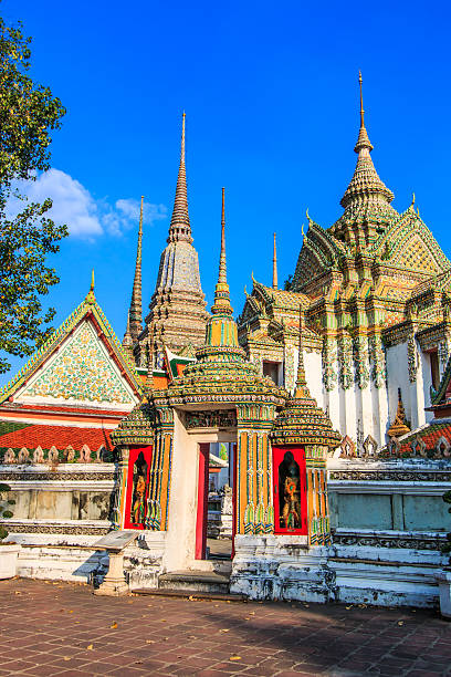 istock Ancient temples, Wat Pho temple in Bangkok, Thailand 451926421
