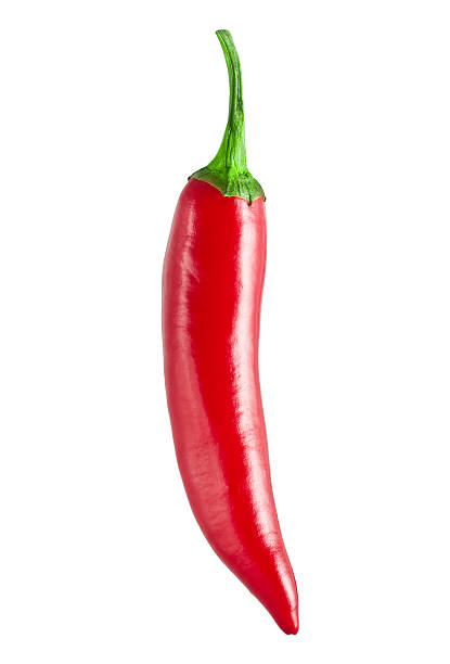 istock Red hot chili pepper isolated on a white background 451930813