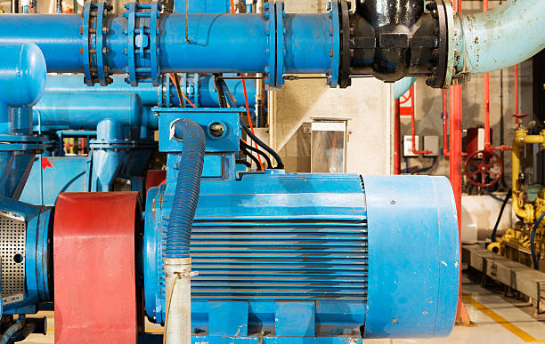 istock Large industrial boiler room 451958401