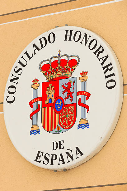 istock sign of the Spanish consulate 451962375