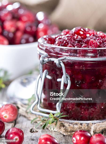 Cranberry Jam Stockfoto und mehr Bilder von Beere - Obst - Beere - Obst, Beere - Pflanzenbestandteile, Beerensoße