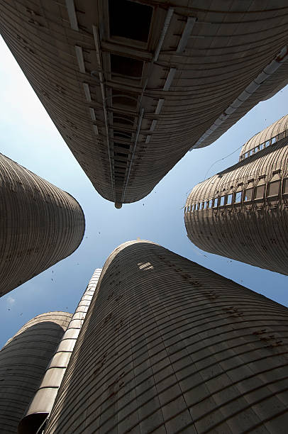 istock Old towers of granary 451966065