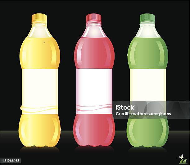 Флаконы Для Сока — стоковая векторная графика и другие изображения на тему Белый - Белый, Бутылка, Бутылка для молока