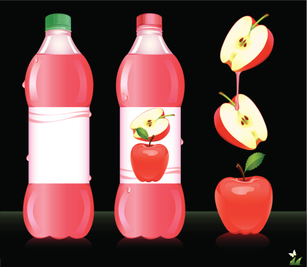 Bottles for design. Vector illustration