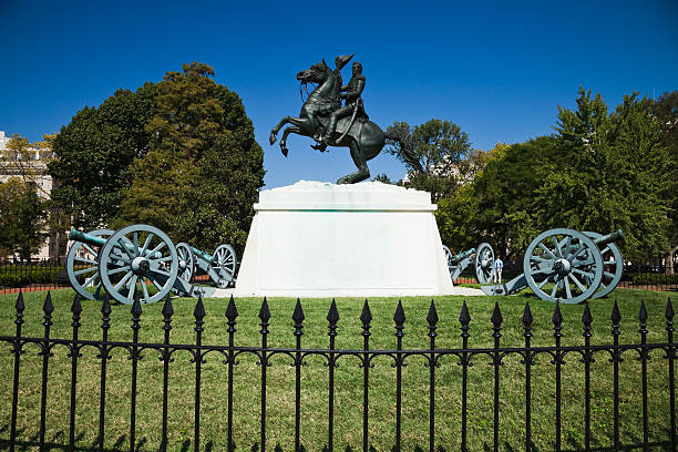 istock Andrew Jackson in Lafayette Square, Washington D.C. 451969361