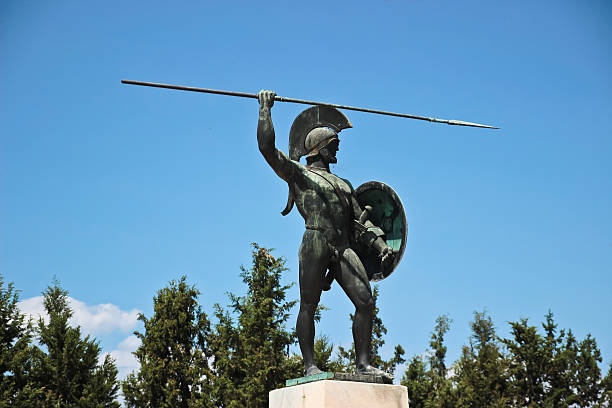 istock Monument to Spartans in Greece 452001109