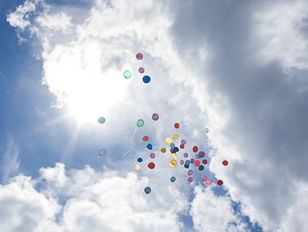 Muitos ballons - foto de acervo