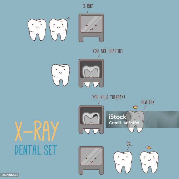 Comics About Dental Xray Stock Illustration - Download Image Now - Anatomy, Art, Art And Craft