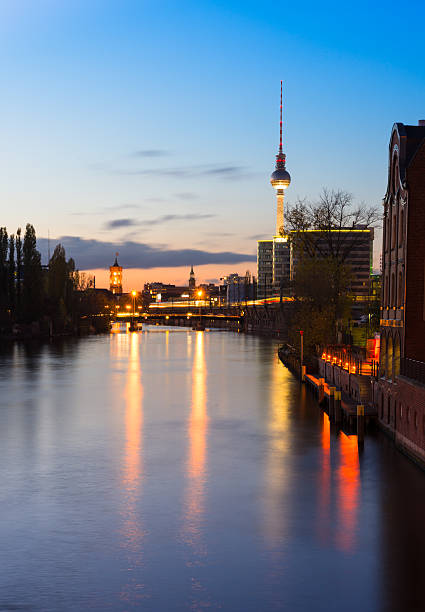 istock Belin, river Spree in the evening 452016799