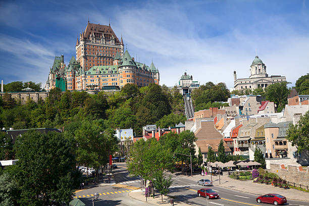 istock Chateau Frontenac and Quebec City skyline 452017043
