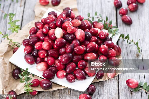 Portion Of Fresh Cranberries Stock Photo - Download Image Now - Berry, Berry Fruit, Close-up