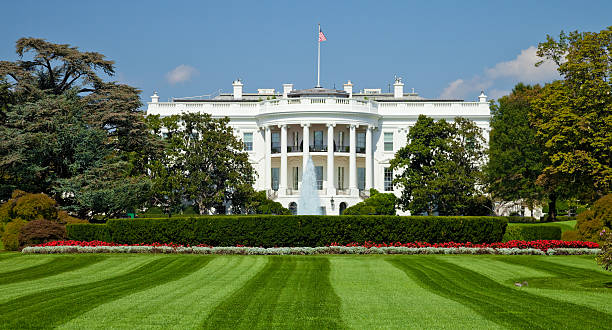 White House, Washington D.C. stock photo