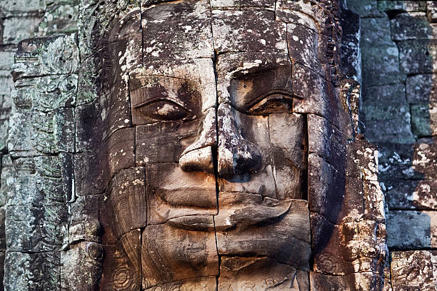 istock Ancient bas-relief at Prasat Bayon temple, Cambodia 452018971