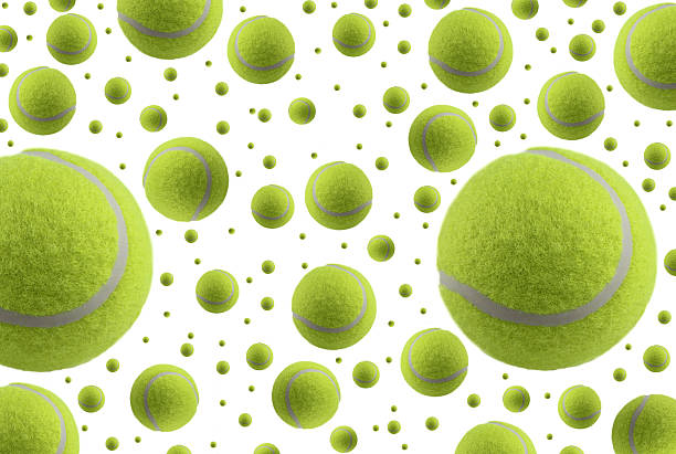 Tennis ball rain