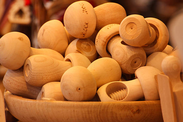 istock Heap of wooden tools 452024435