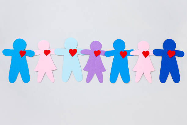istock Boys and girls with a heart 452026573