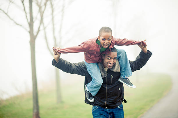 istock Family Fun on Foggy Day 452026843